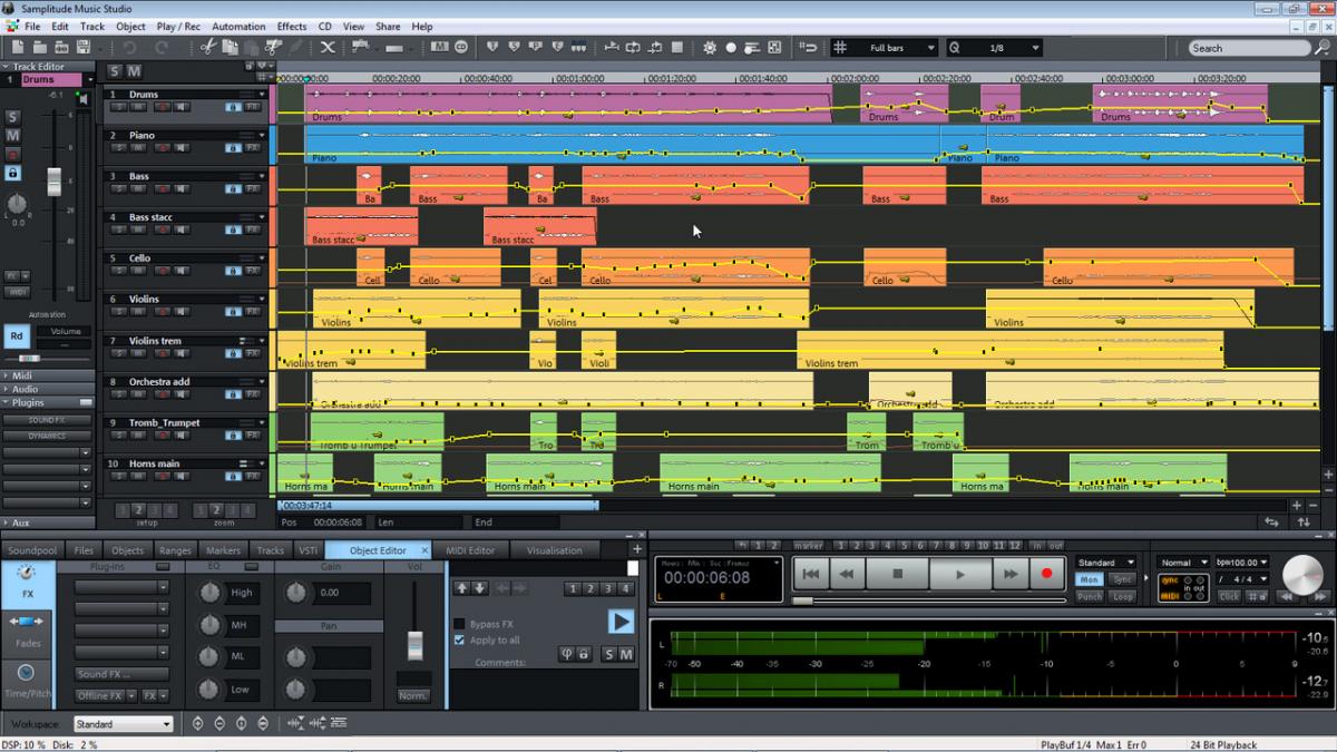 Samplitude Music Studio